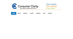 Desktop Screenshot of consumerclarity.com