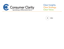 Tablet Screenshot of consumerclarity.com